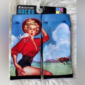 IKNK socks, beautiful one, vintage 🧦